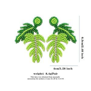 Palm Tree Earrings